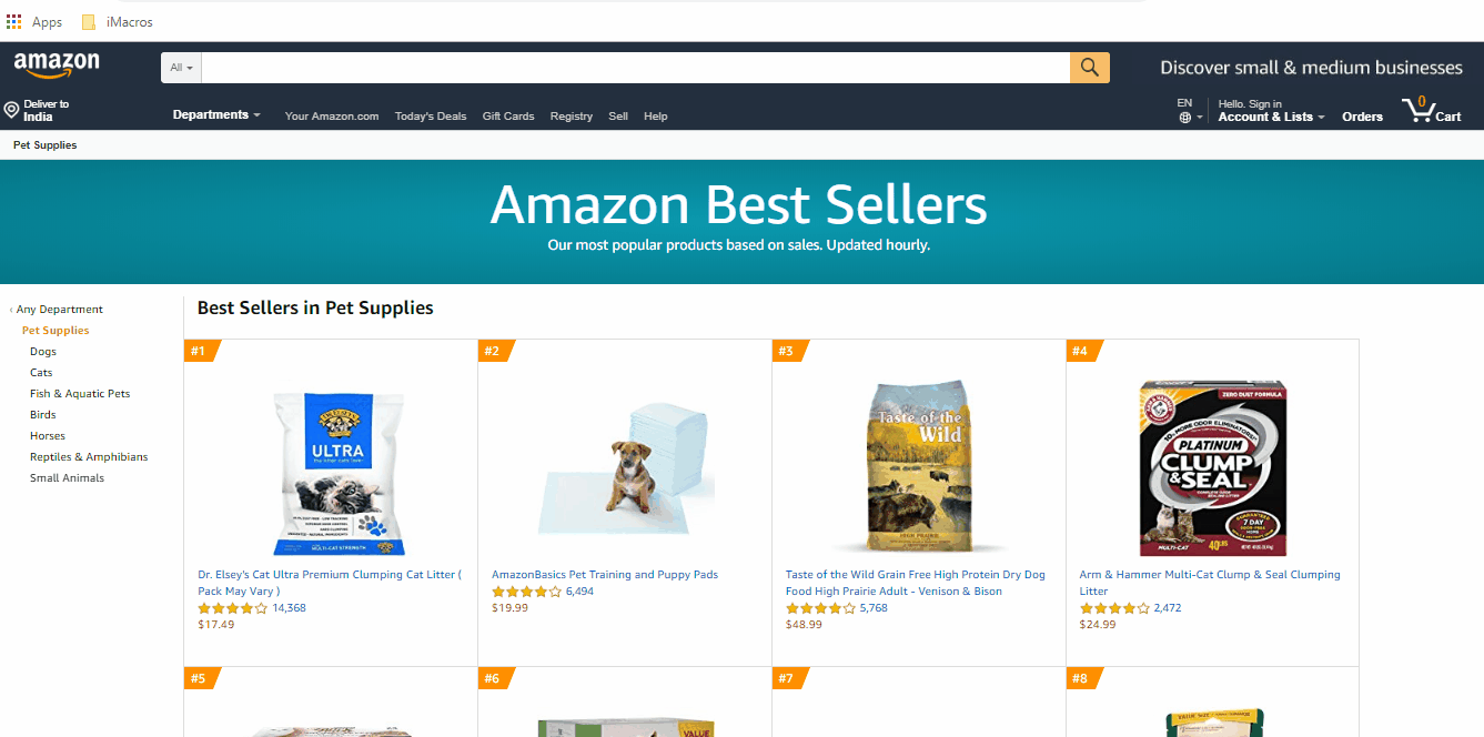 scraper,birdscraper how to scrape amazon bestseller listings using web scraper