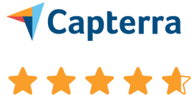 4.9 rating out of 5 on Capterra