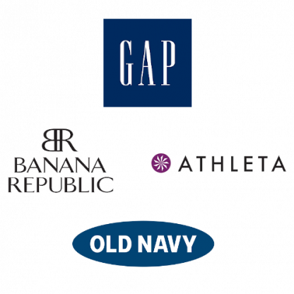 Gap brand stores locations in the USA