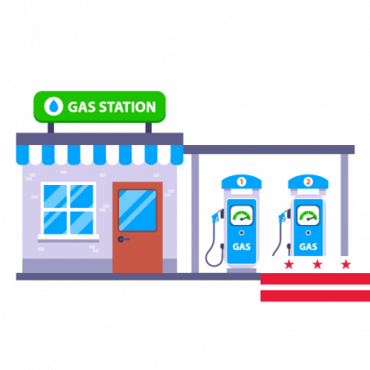Top Gas Stations in District Of Columbia USA