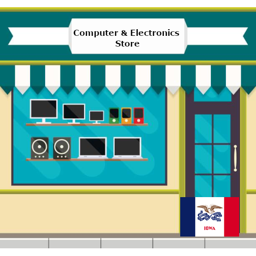 List of all top Computer And Electronics Stores locations in Iowa USA