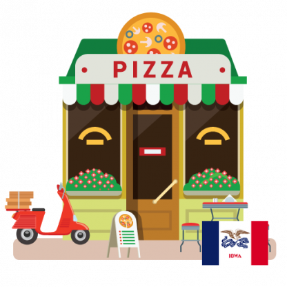 Top Pizza Chains in Iowa USA