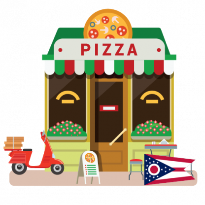 Top Pizza Chains in Ohio USA
