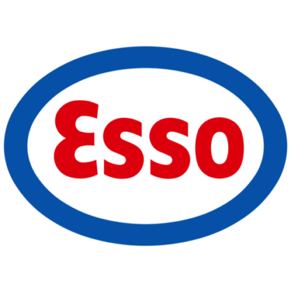 Esso gas station locations in France