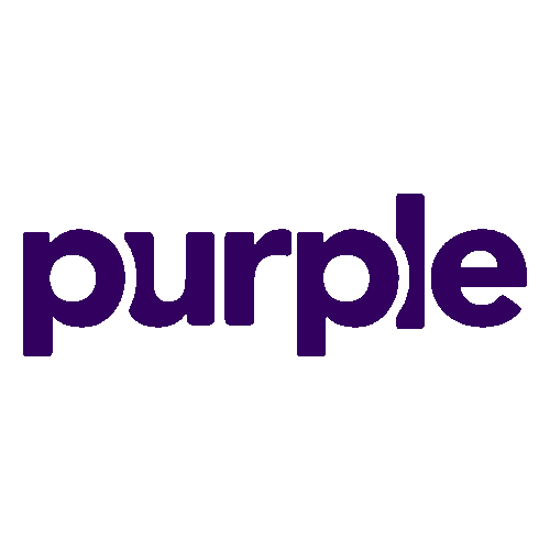Purple locations in the USA