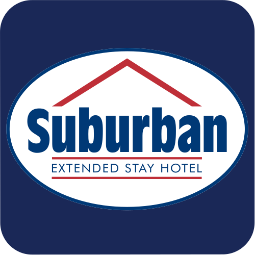 Suburban Extended Stay Hotels by Choice locations in the USA