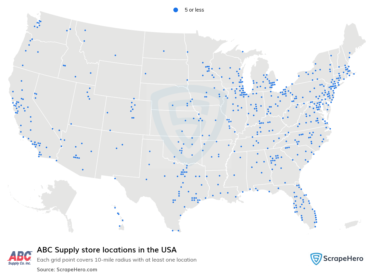 ABC Supply store locations