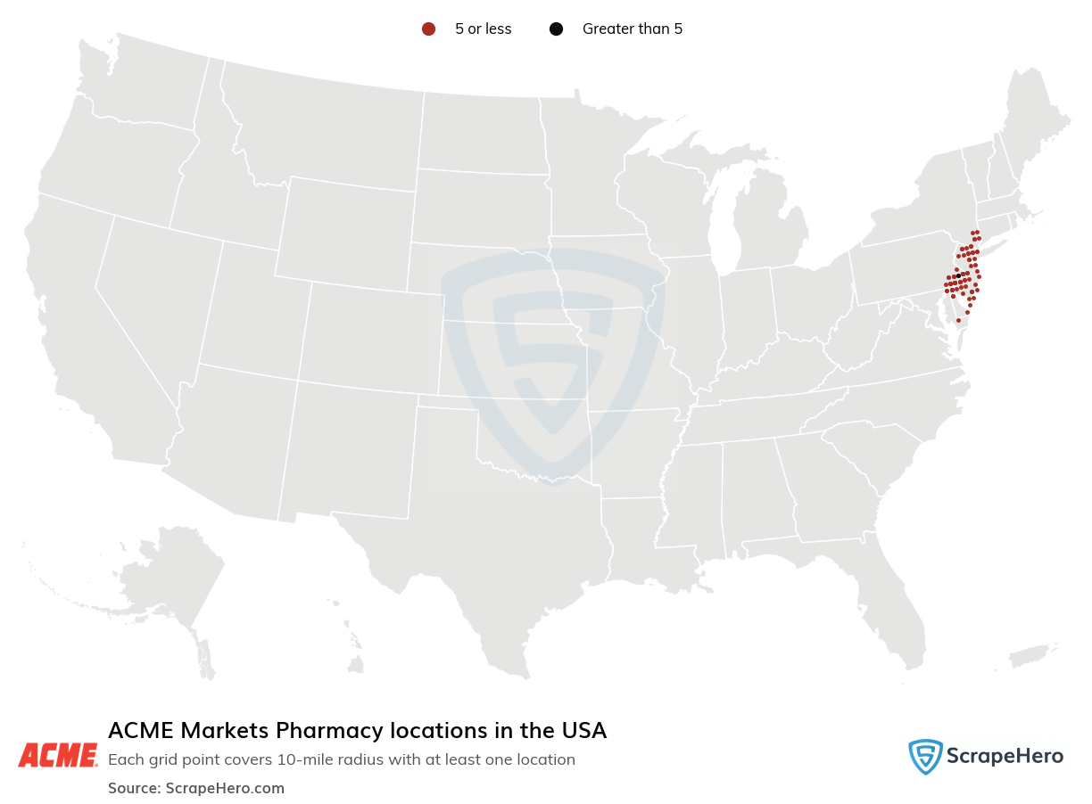 ACME Markets Pharmacy locations