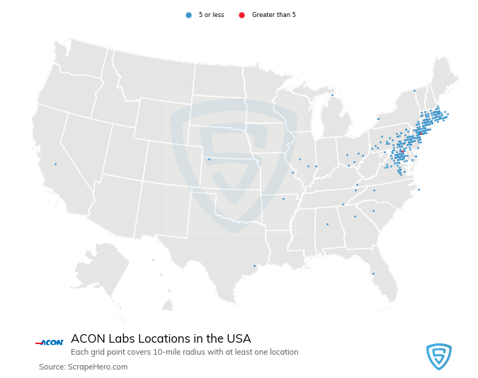 ACON Labs locations