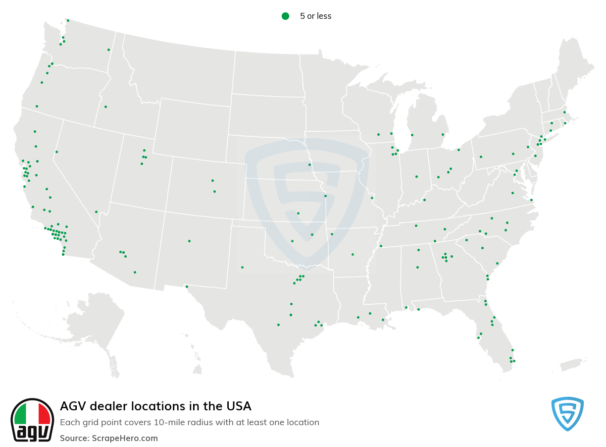 AGV dealer locations