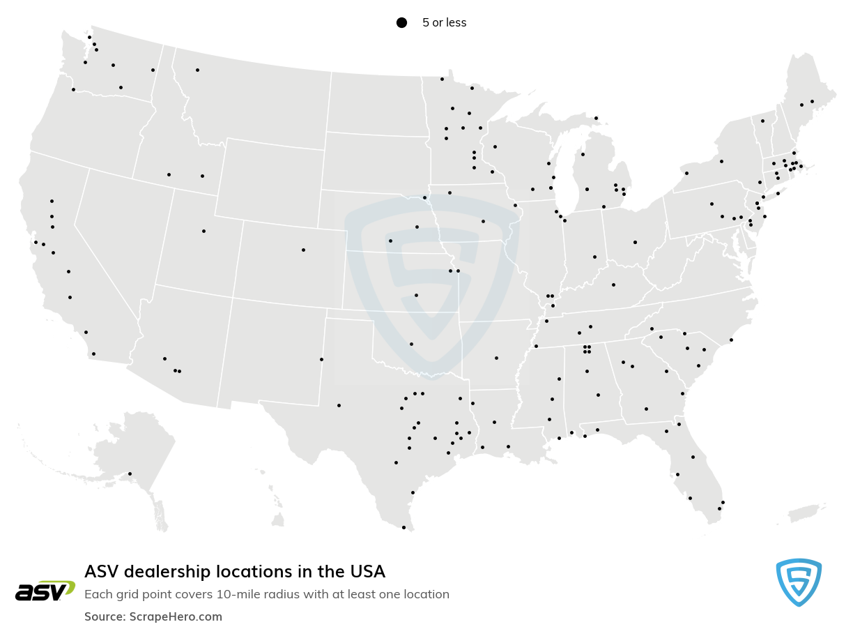 ASV dealership locations