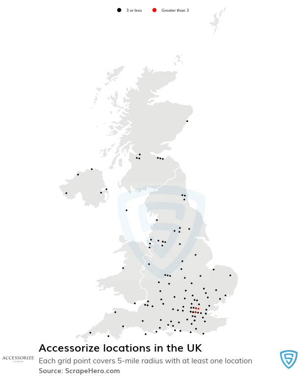 Accessorize store locations