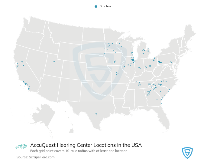 AccuQuest Hearing Center locations