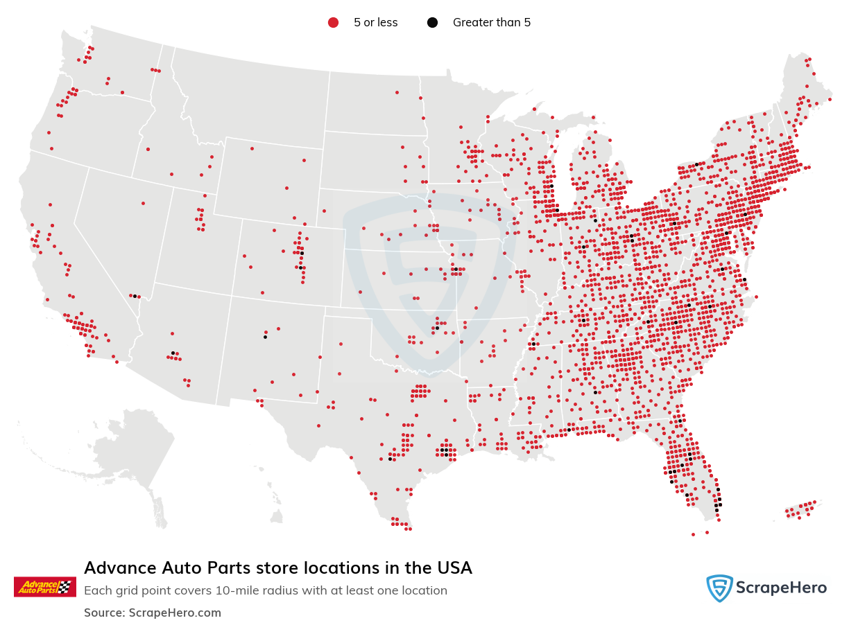 Advance Auto Parts store locations