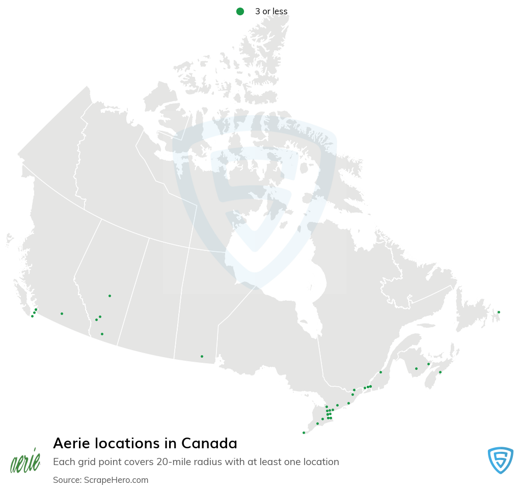 Aerie store locations