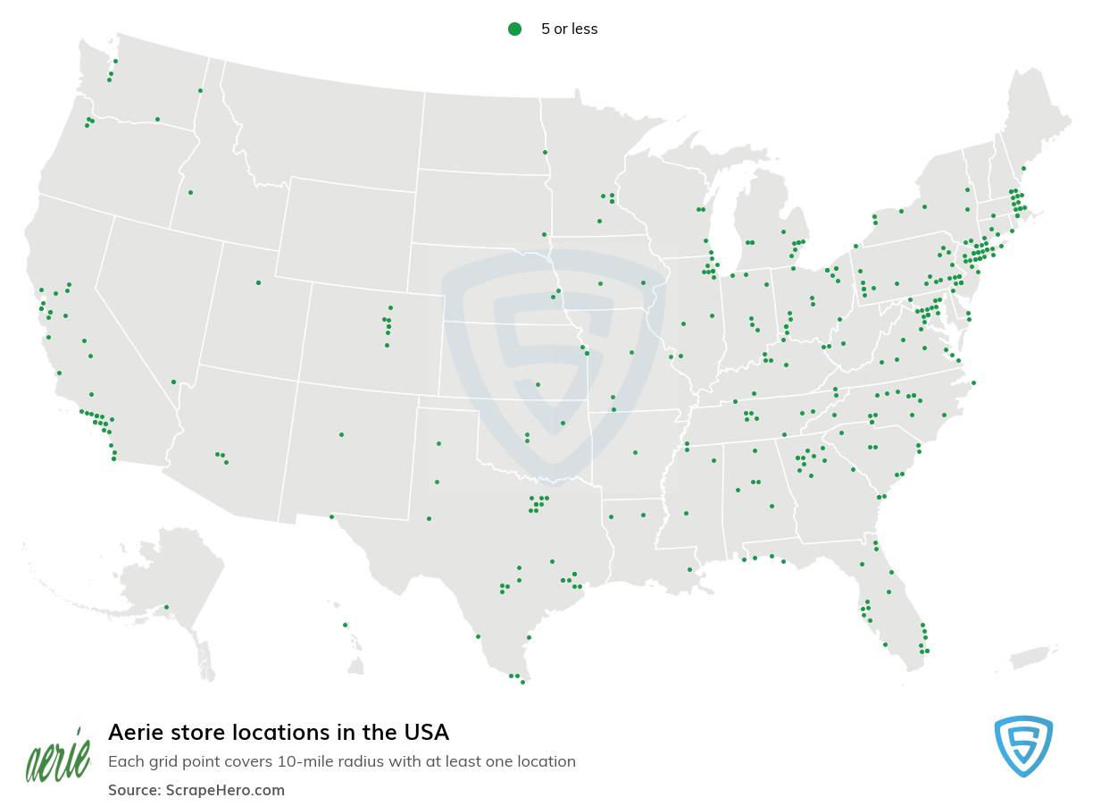 Aerie store locations