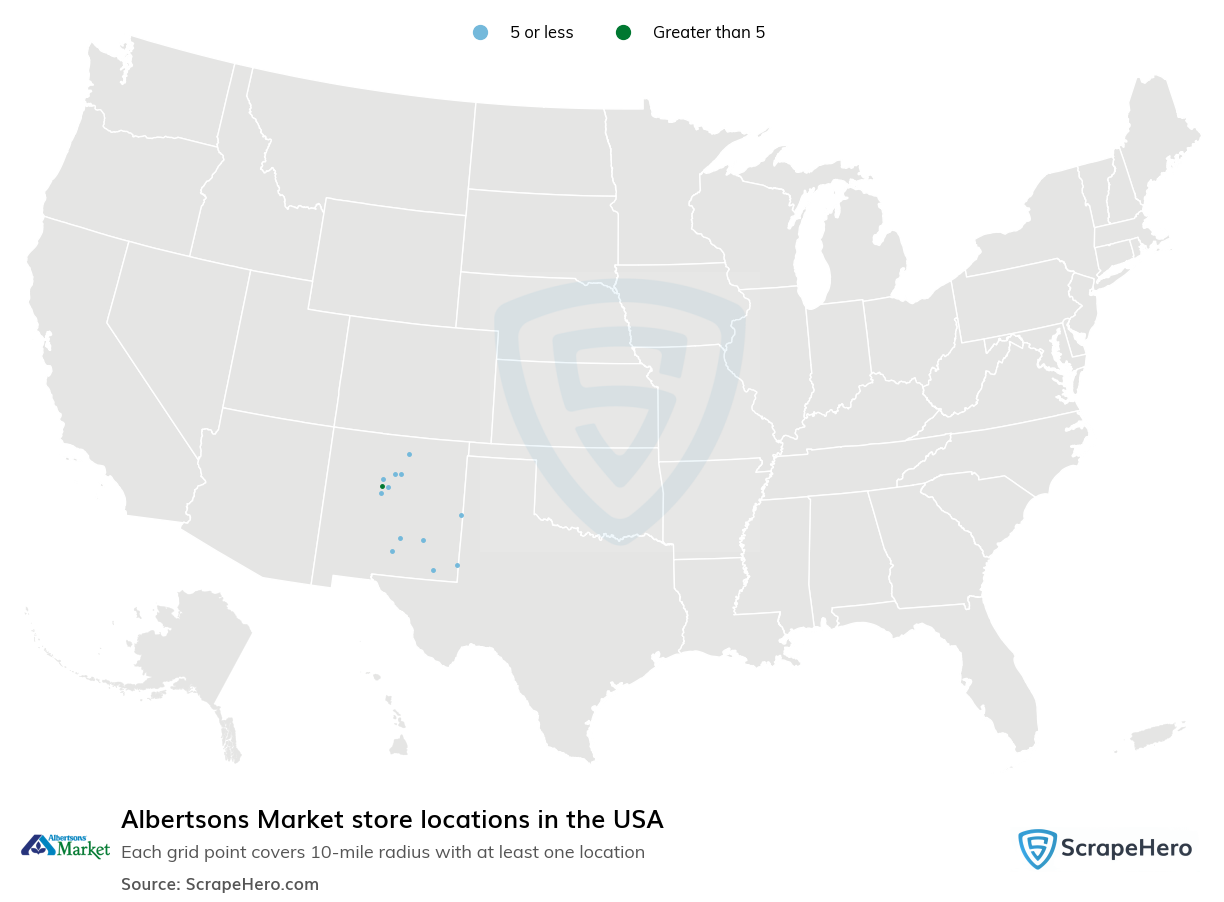 Albertsons Market store locations