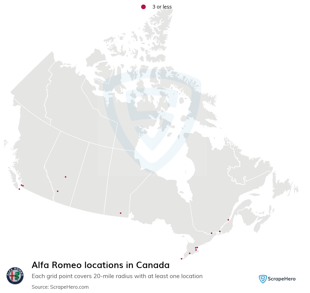 Alfa Romeo dealer locations