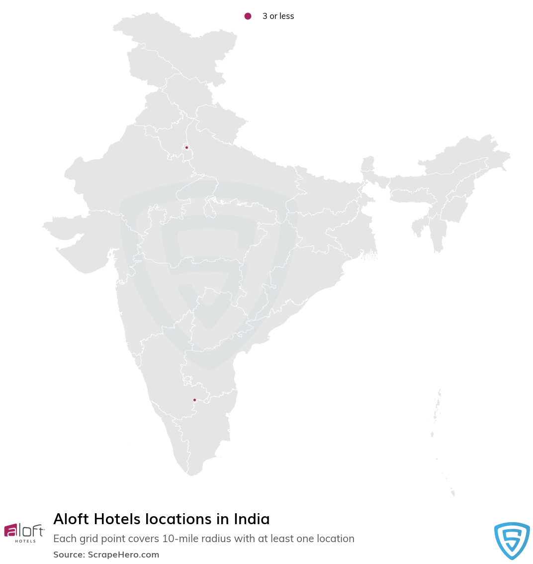 Aloft Hotels locations
