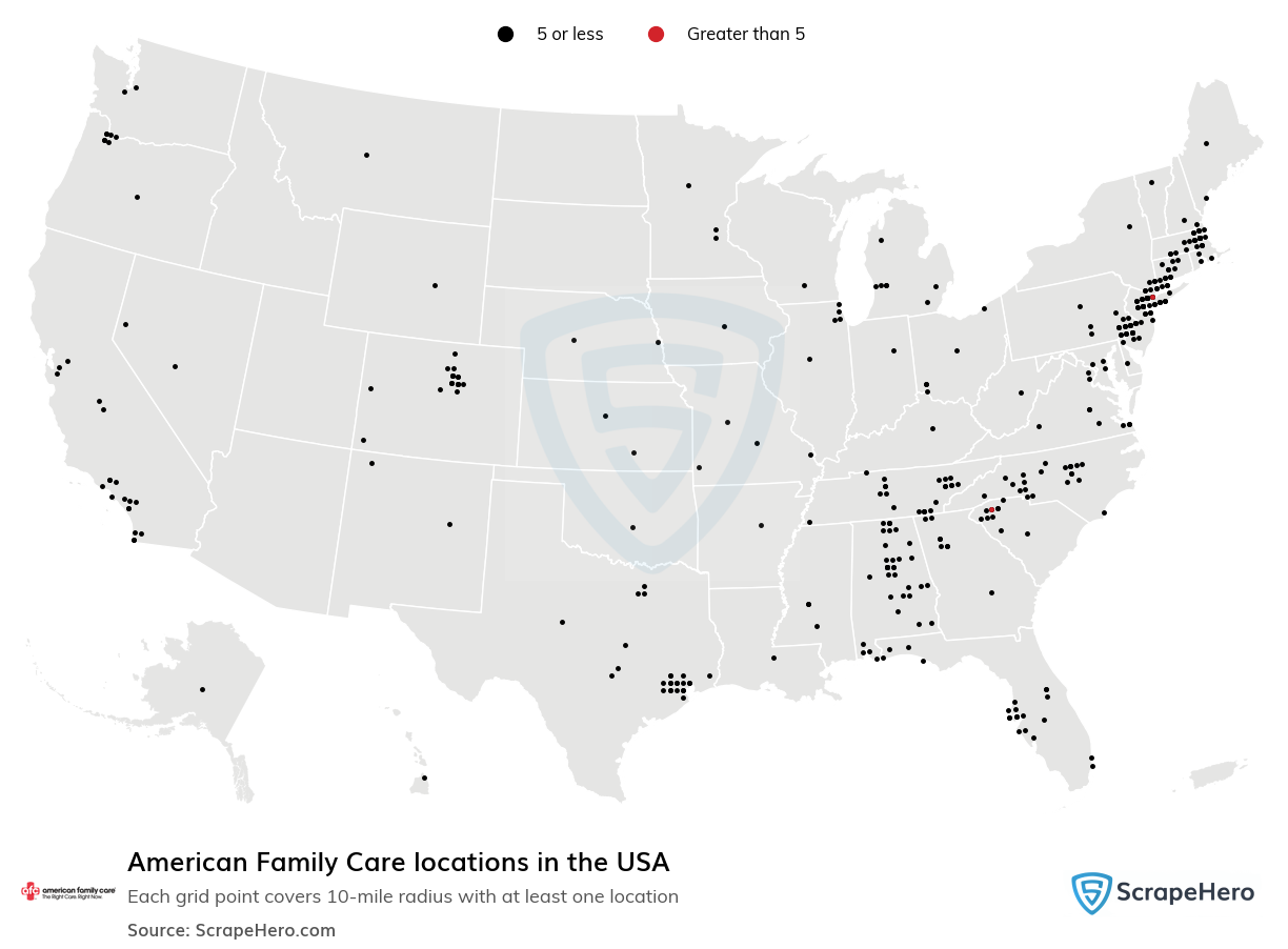 American Family Care locations