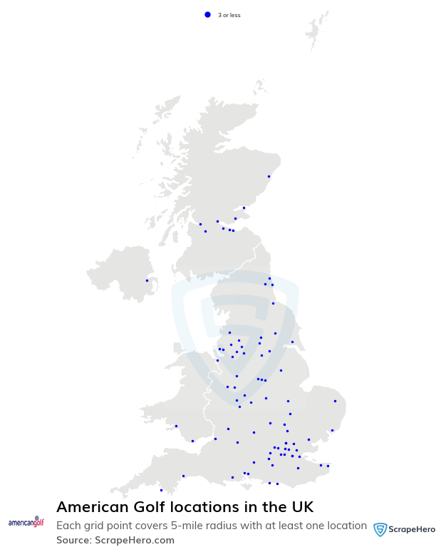 American Golf store locations