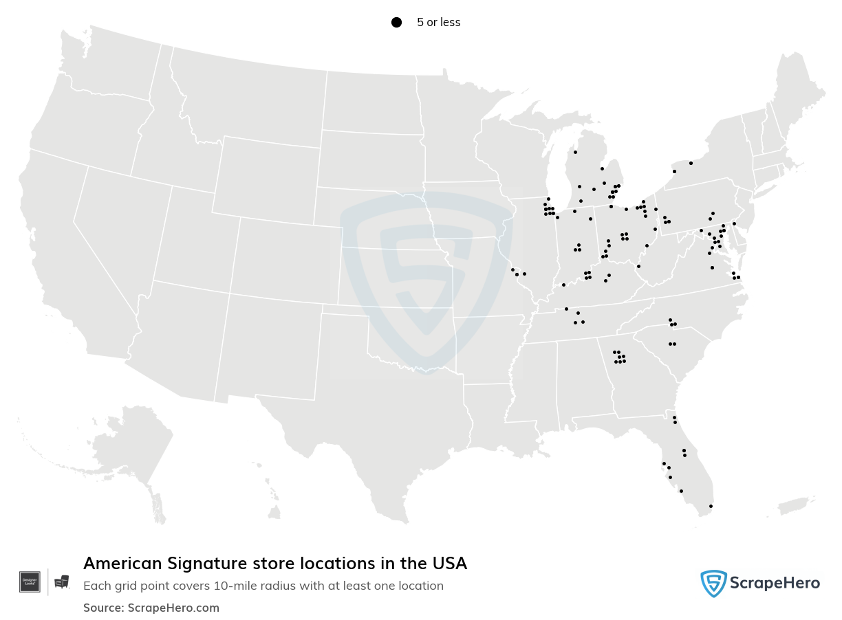 American Signature store locations