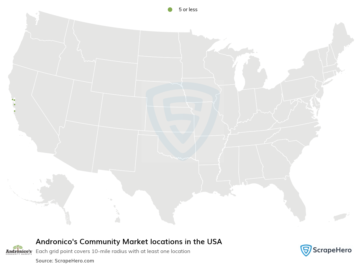 Andronico's Community Market locations