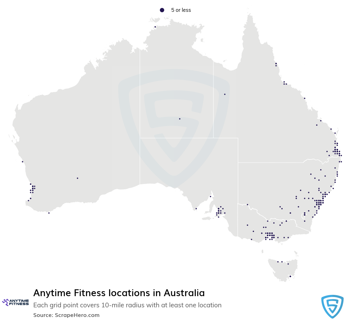 Anytime Fitness locations