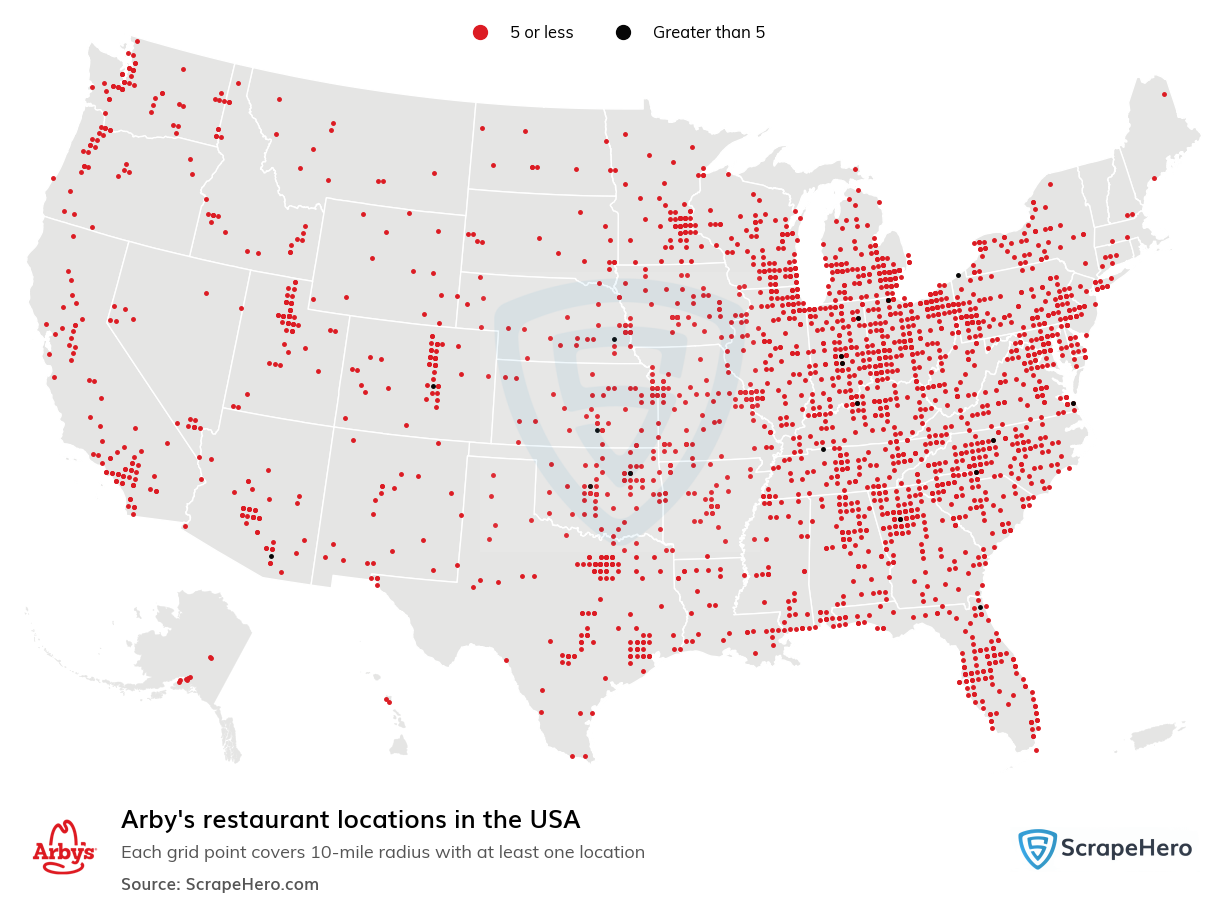 Arby's restaurant locations