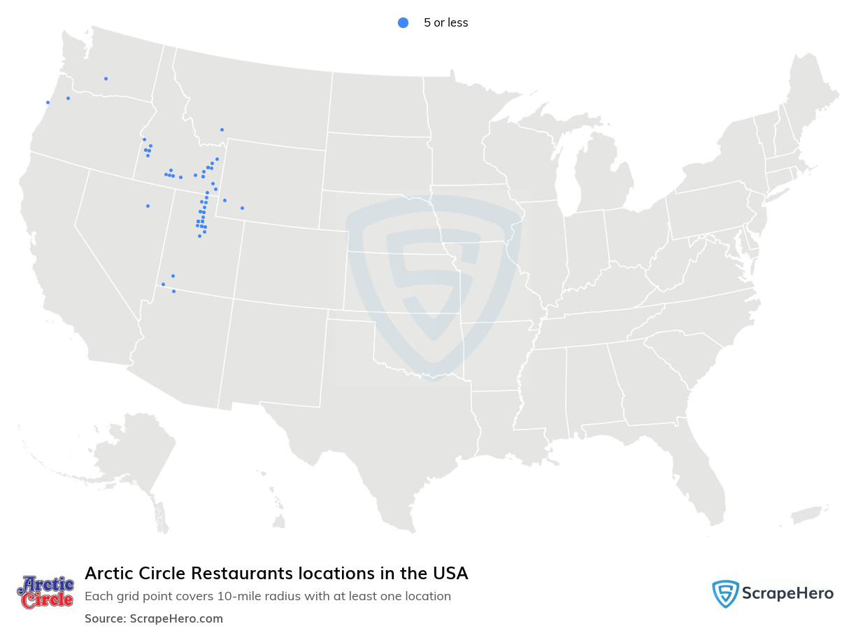 Arctic Circle Restaurants locations