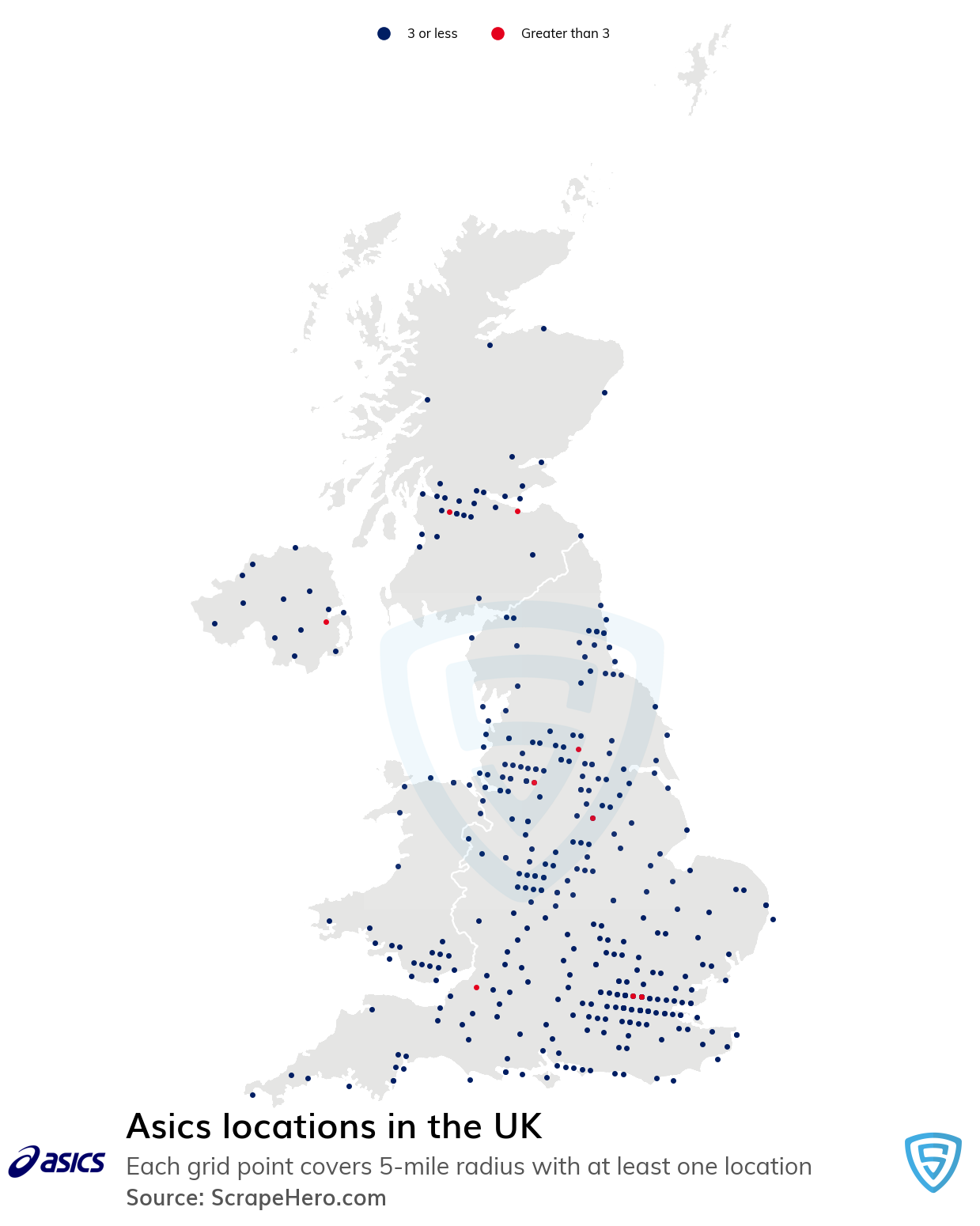 Catastrofe item corruptie List of all Asics retail store locations in the UK - ScrapeHero Data Store