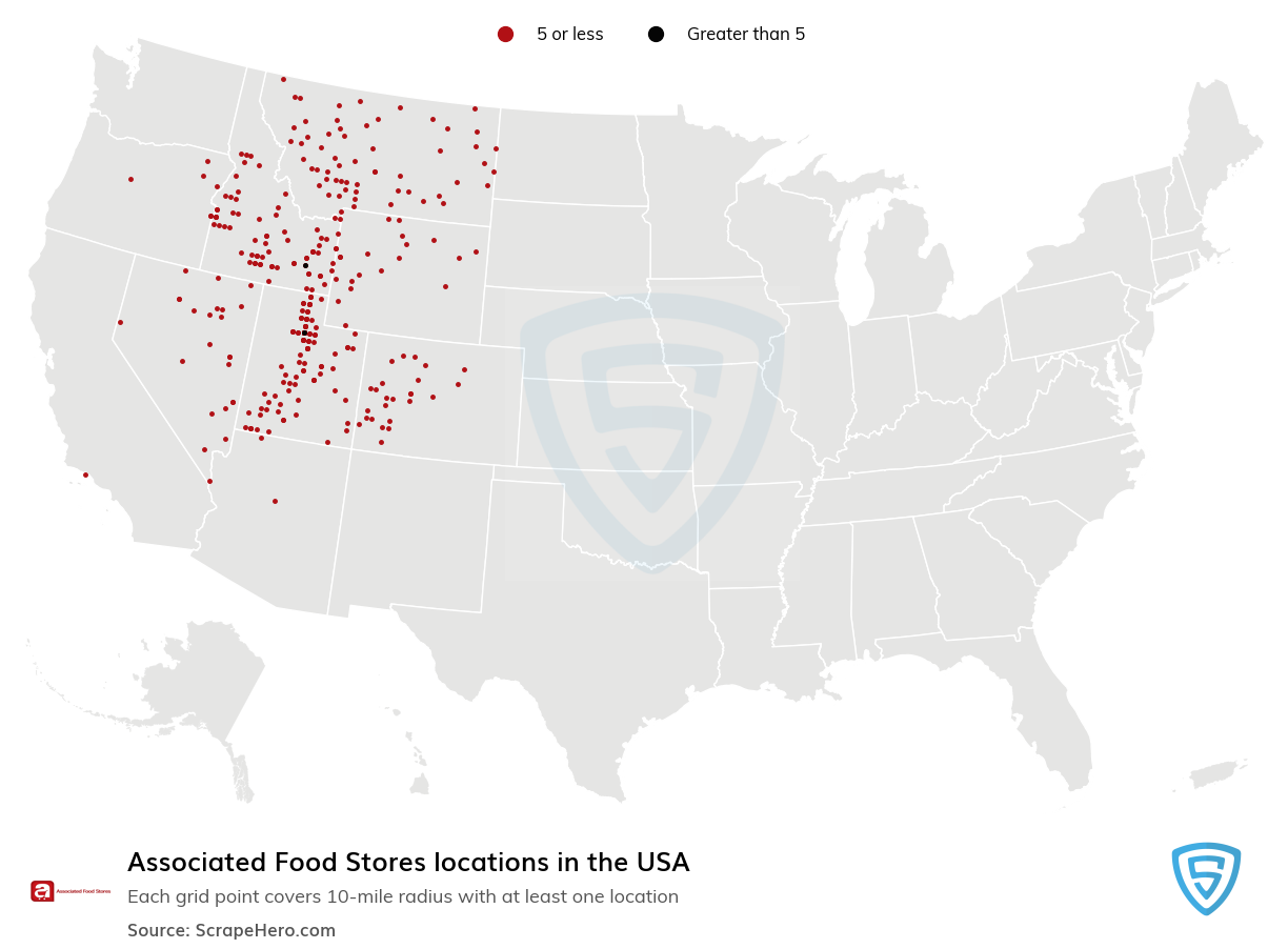 Associated Food Stores locations
