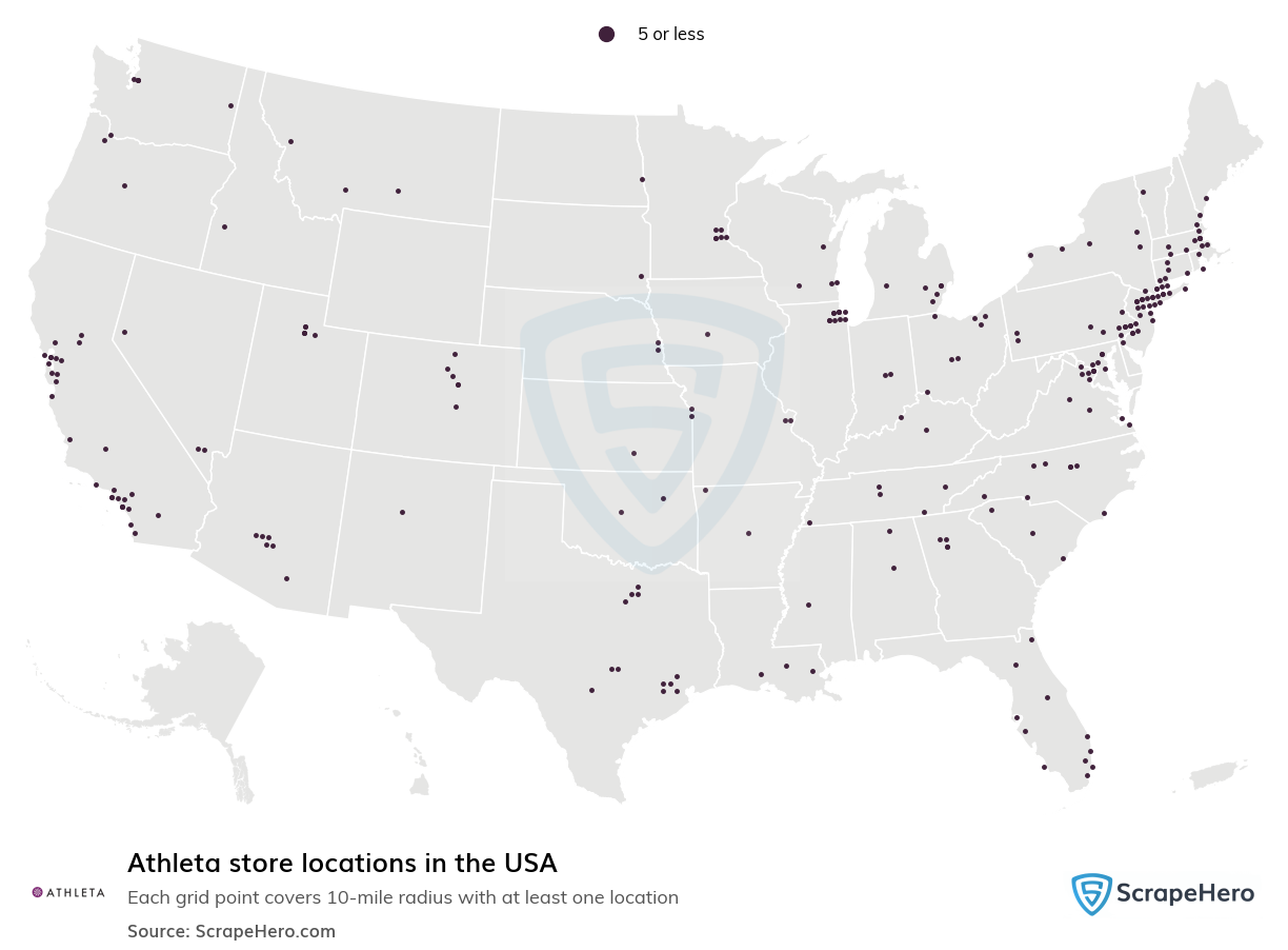 Athleta store locations