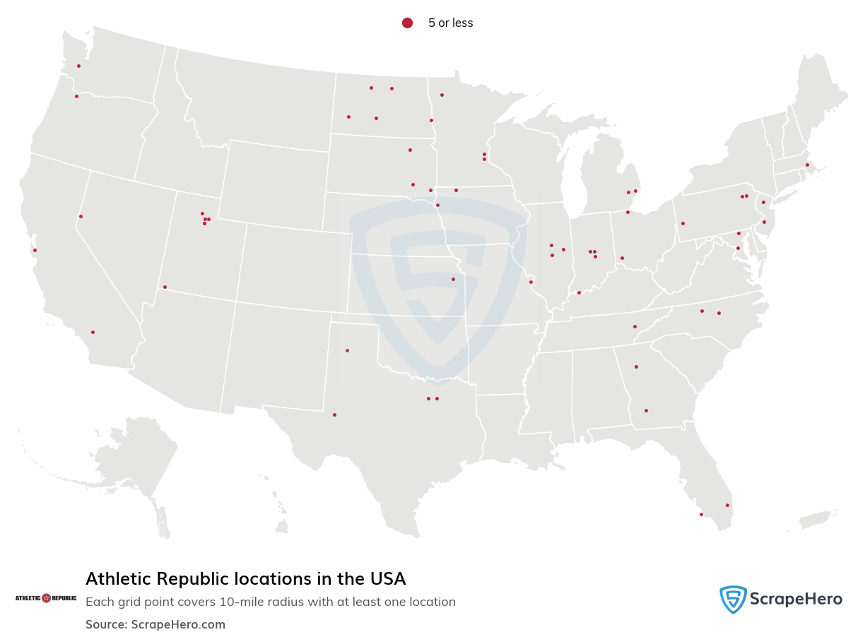 Athletic Republic locations