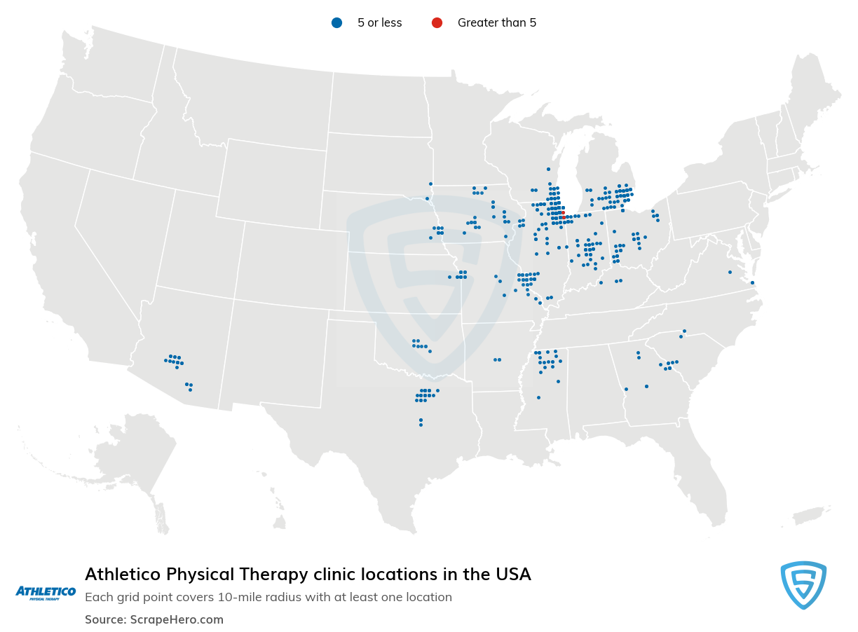 Athletico Physical Therapy clinic locations