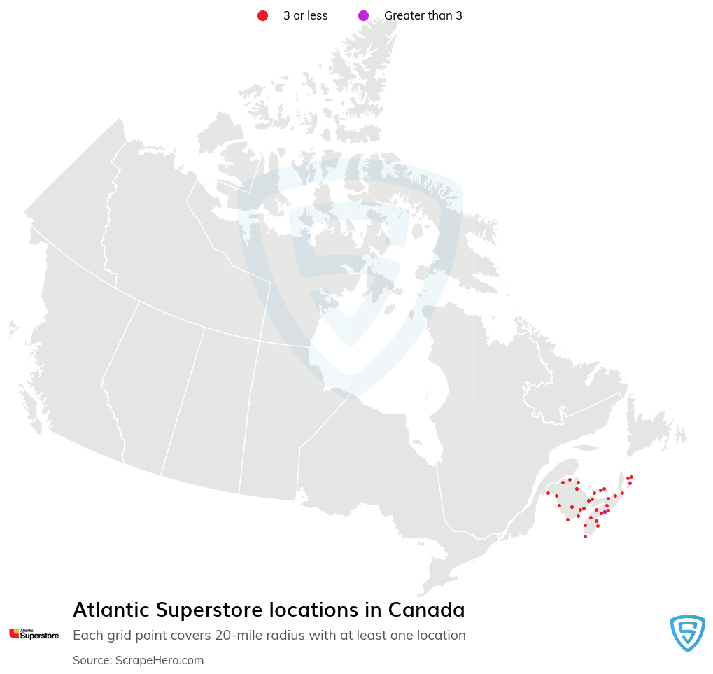 Atlantic Superstore locations