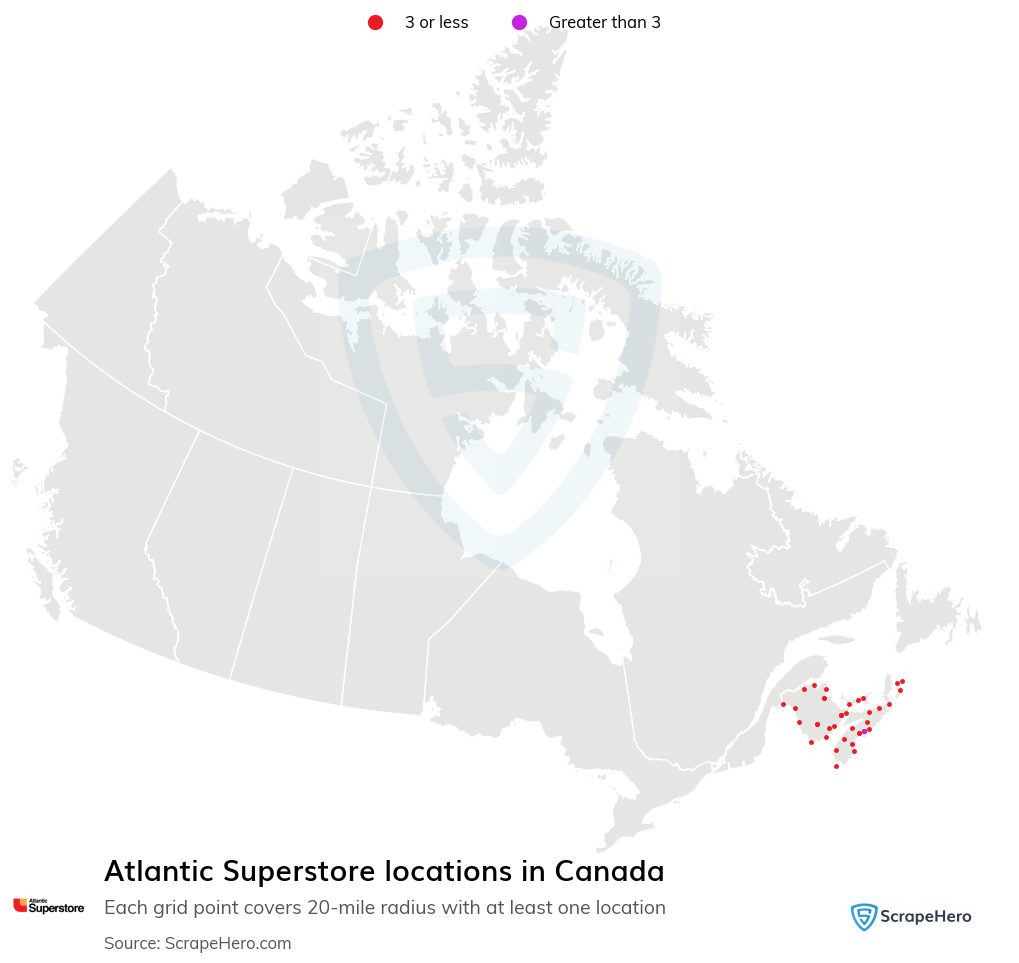 Atlantic Superstore locations