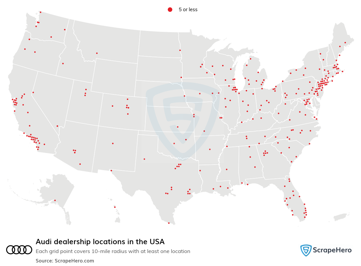 Audi dealership locations