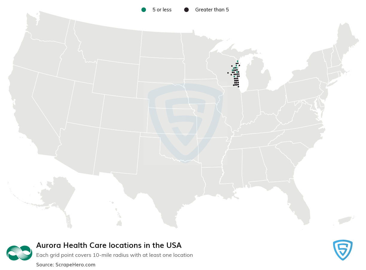 Aurora Health Care locations
