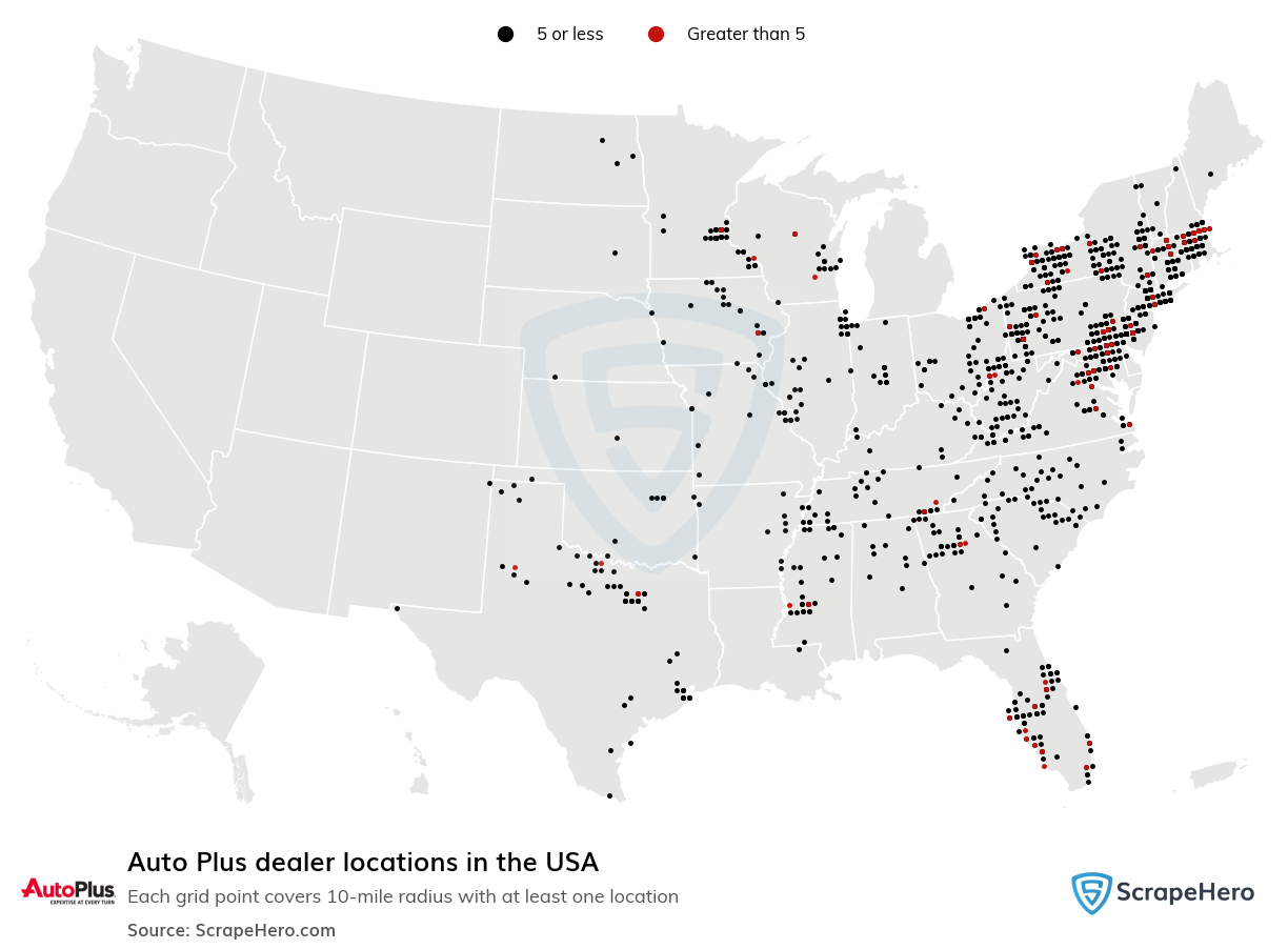 Auto Plus dealer locations