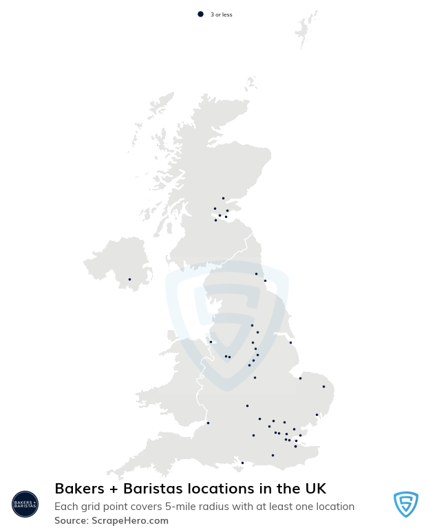 Bakers + Baristas locations