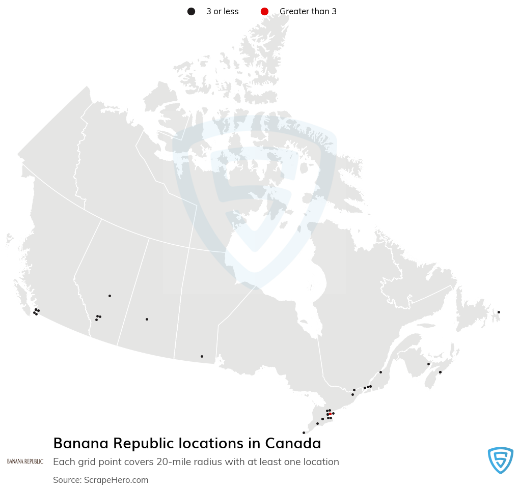 Banana Republic store locations