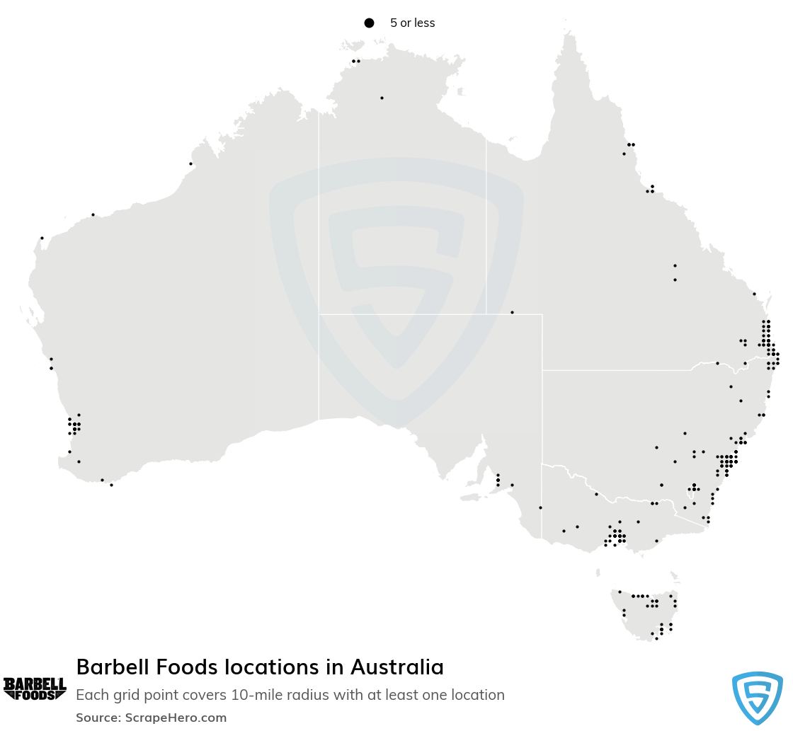 Barbell Foods locations