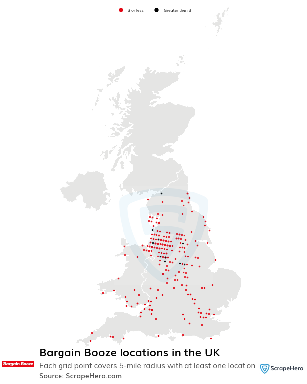 Bargain Booze store locations