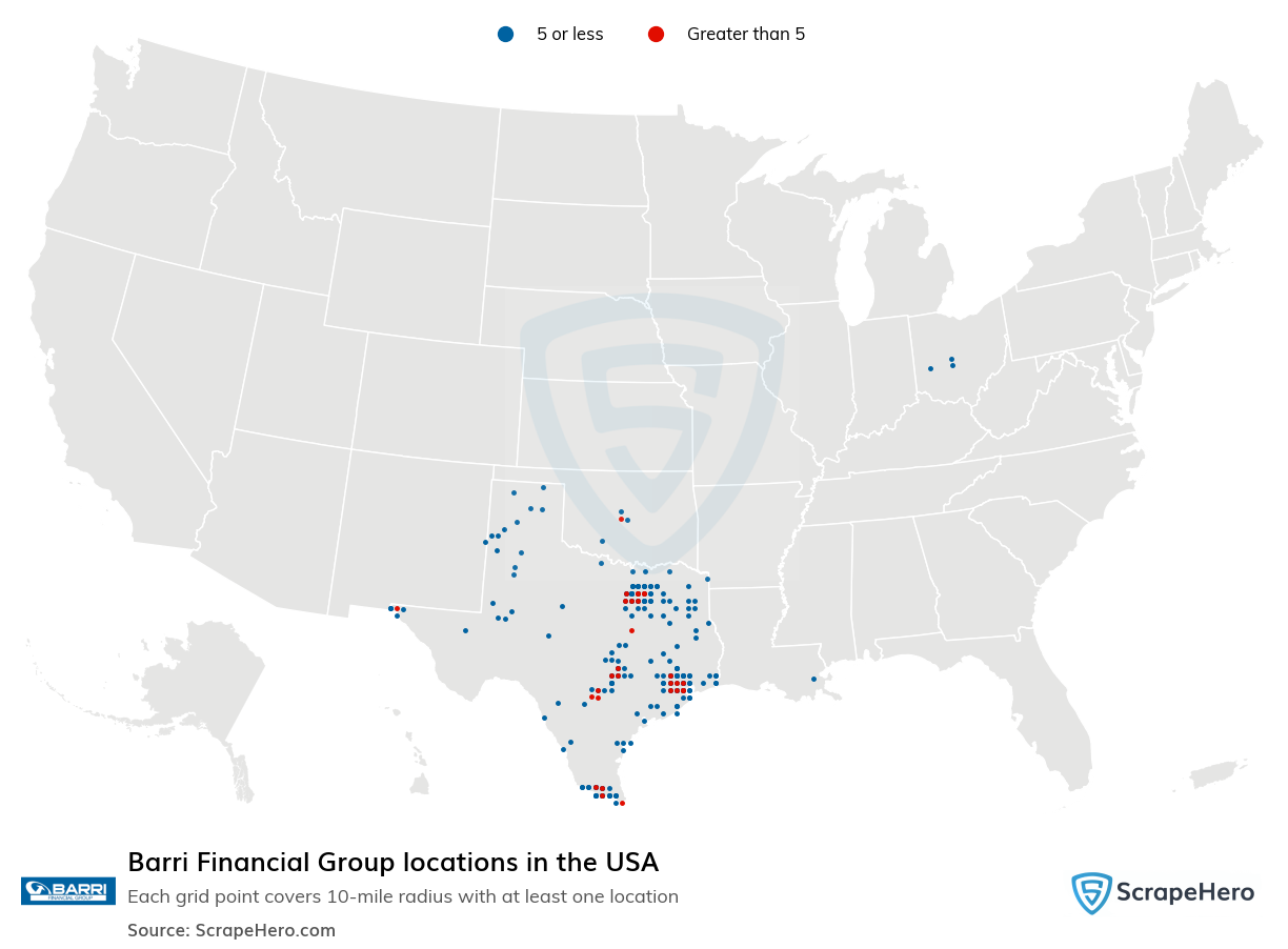 Barri Financial Group locations