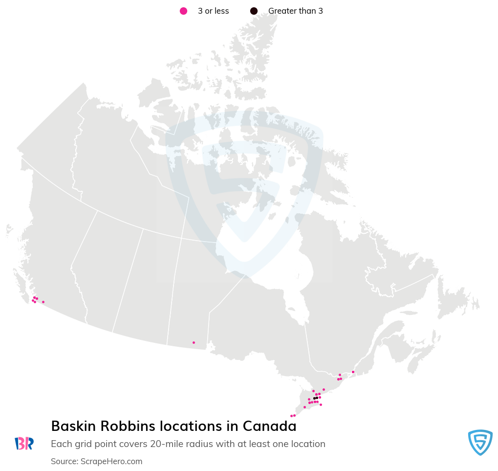 Baskin Robbins locations