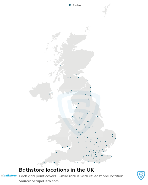 Bathstore store locations