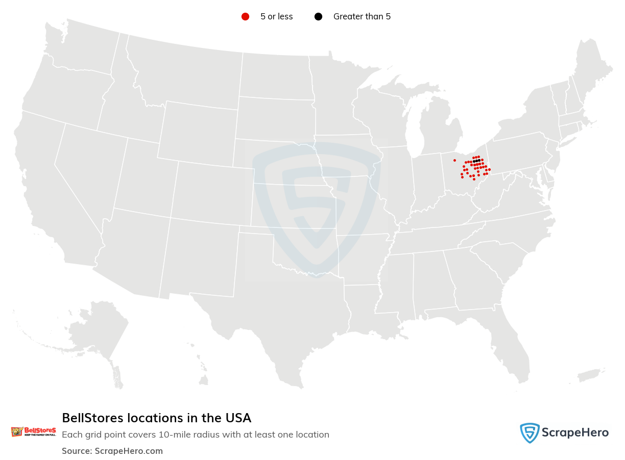 BellStores locations