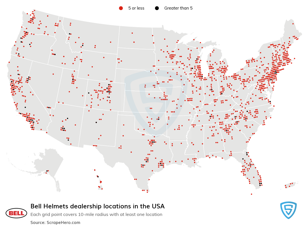 Bell Helmets dealership locations