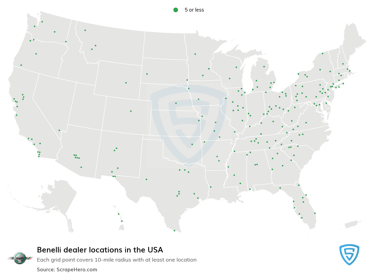 Benelli dealer locations